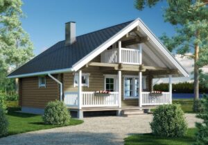 Hirsimökki Kaarna 56 SPa